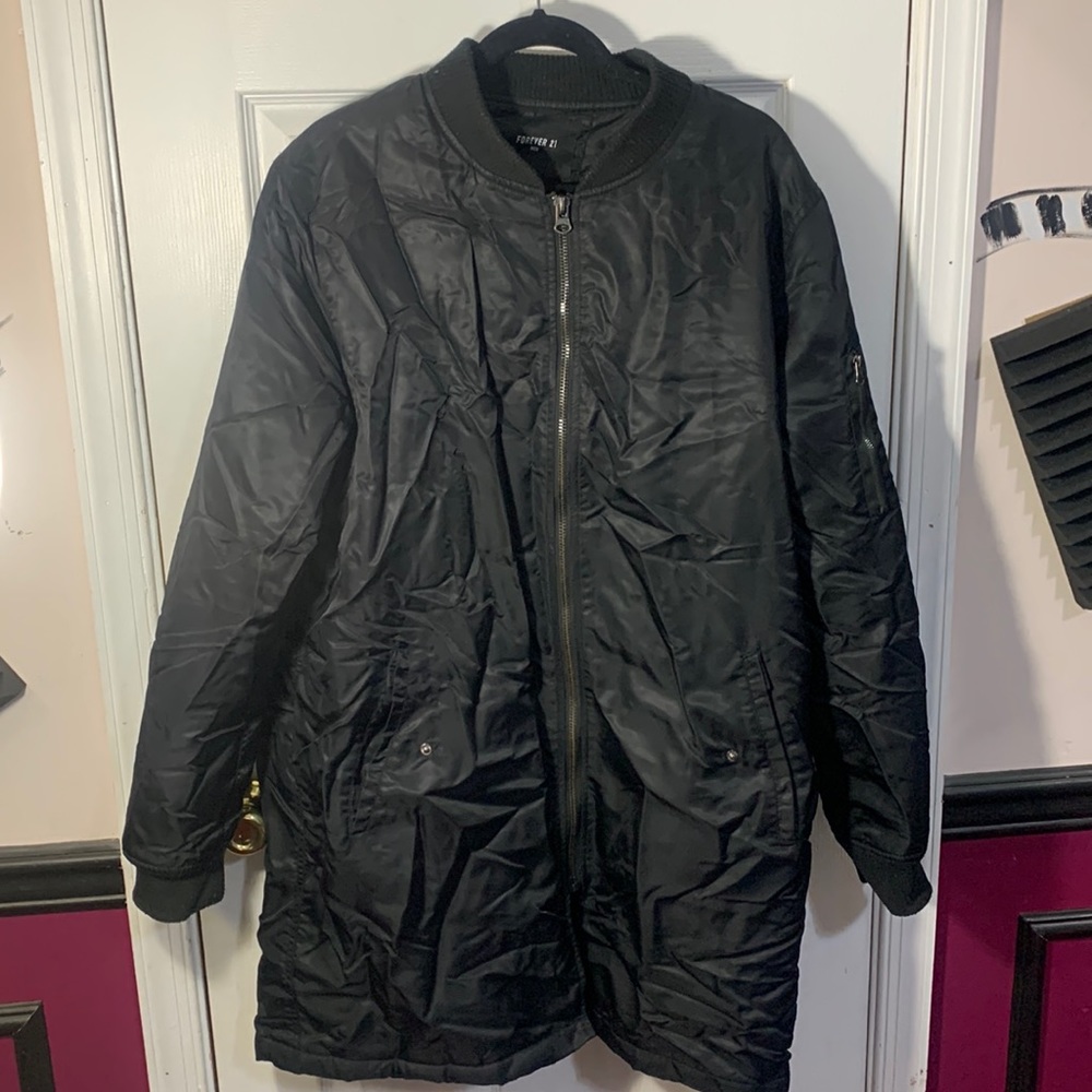 Long Bomber Jacket